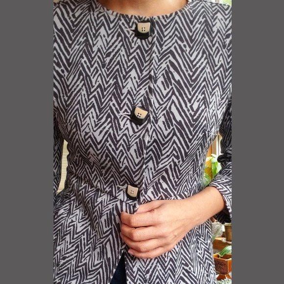 CAbi Zig Zag Pattern Knit Jacket - Picture 7 of 7